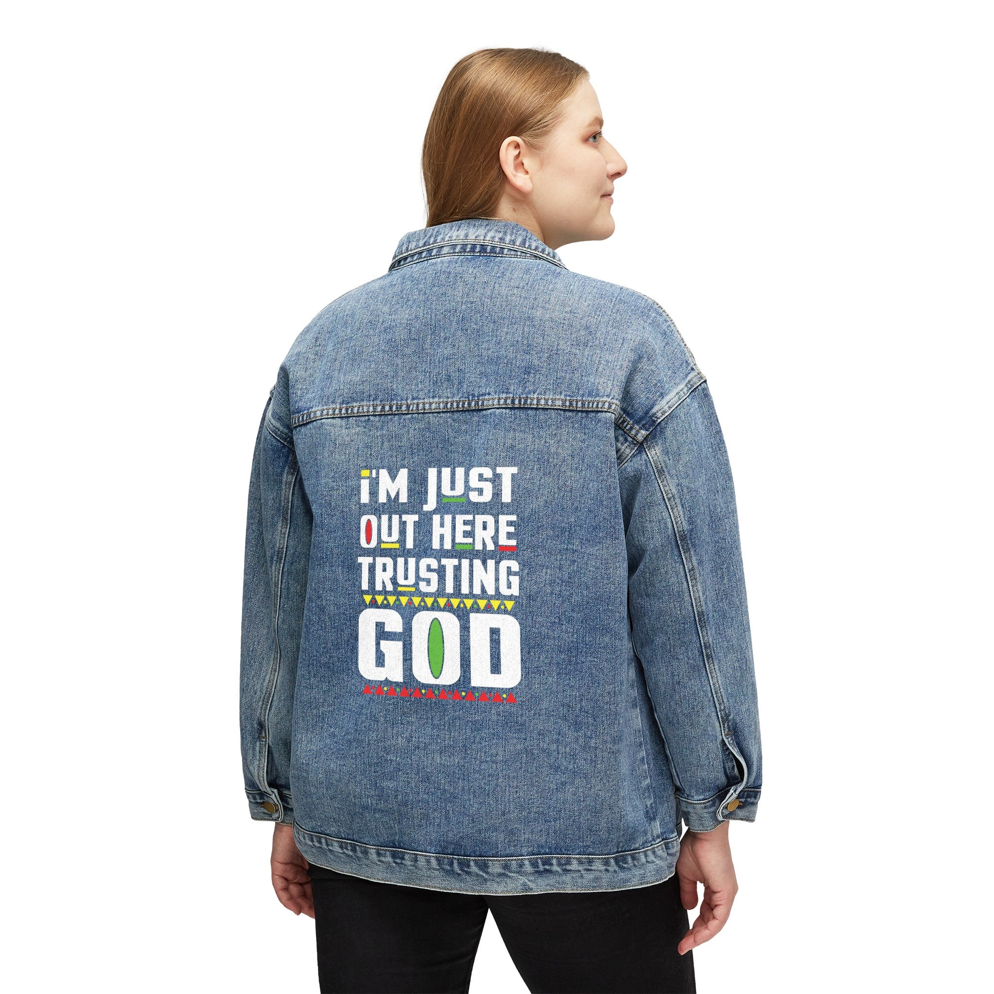 Trust GOD Women's Denim Jacket