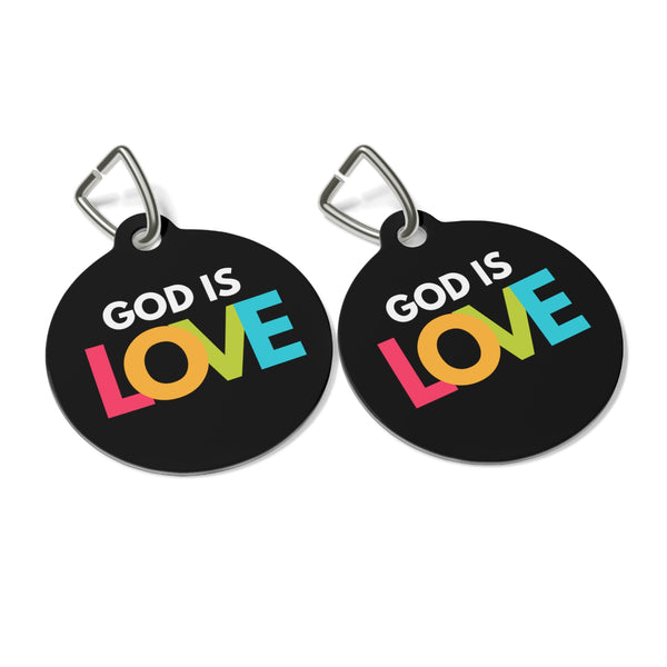GOD Is Love Fur Baby Pet Tag