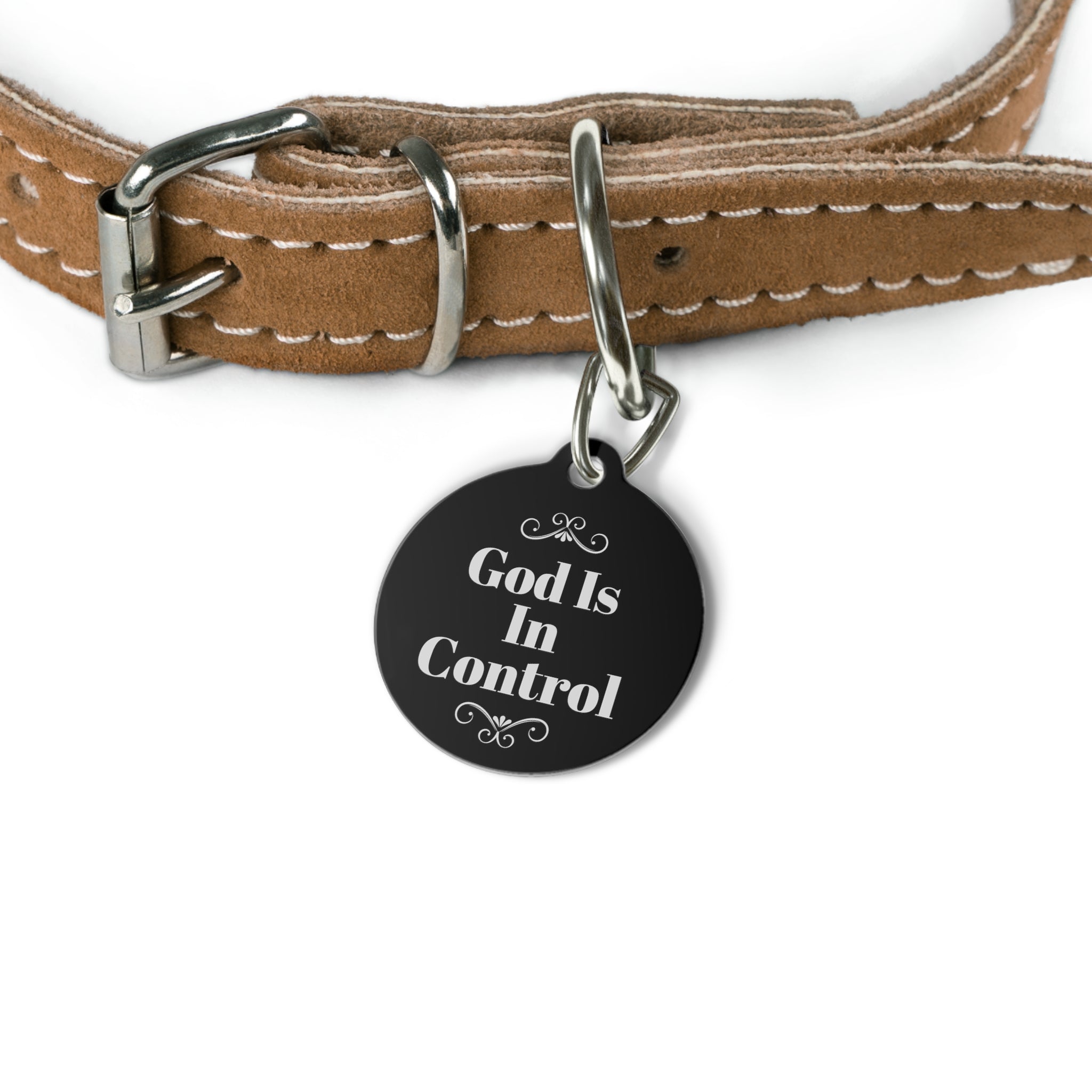 GOD Is In Control Fur Baby Pet Tag