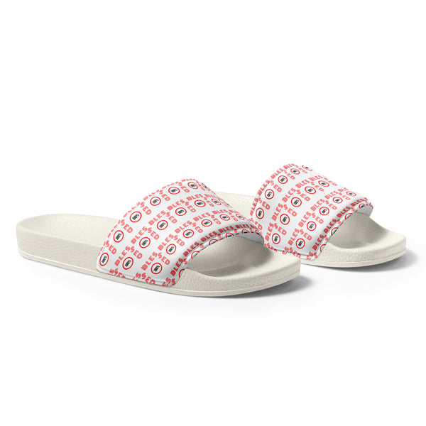 100% Blessed Men’s Slides